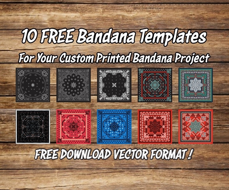 Custom Bandana Templates