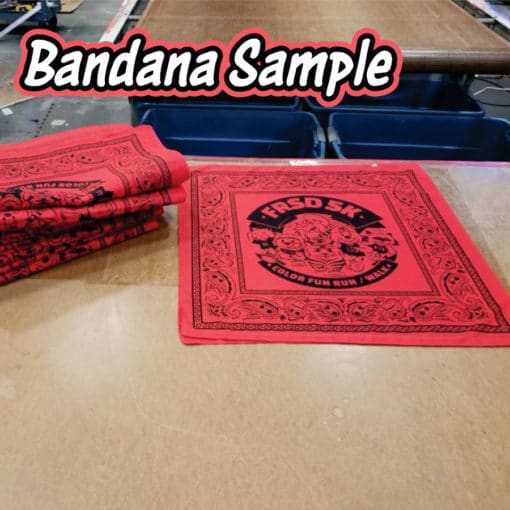 USA Made Bandana Sample