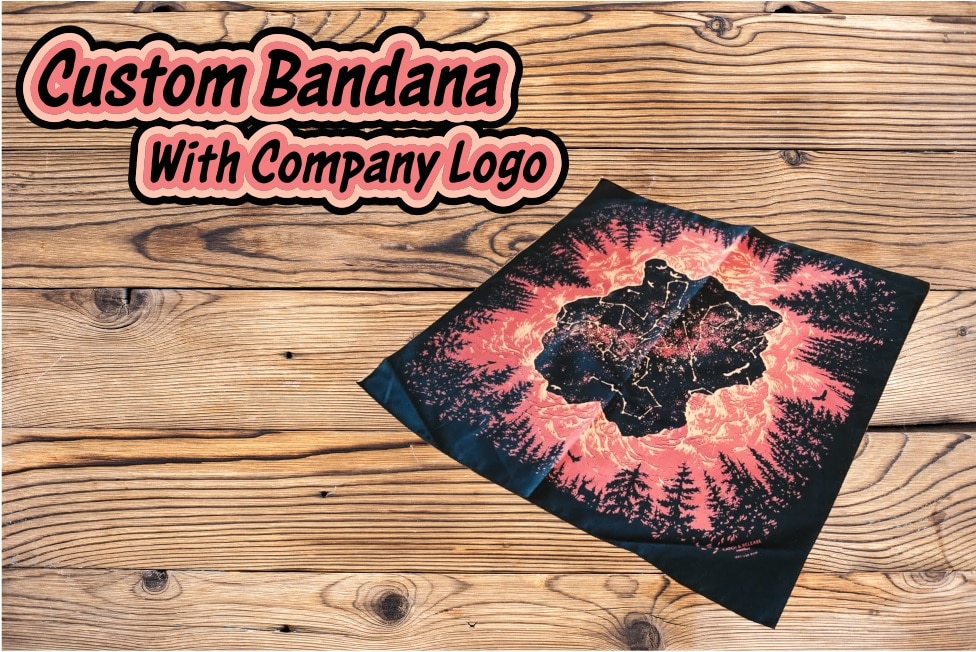 Custom Bandana With Company Logo