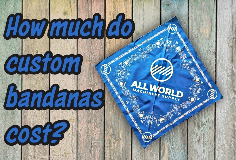 How Much Do Custom Bandanas Cost?