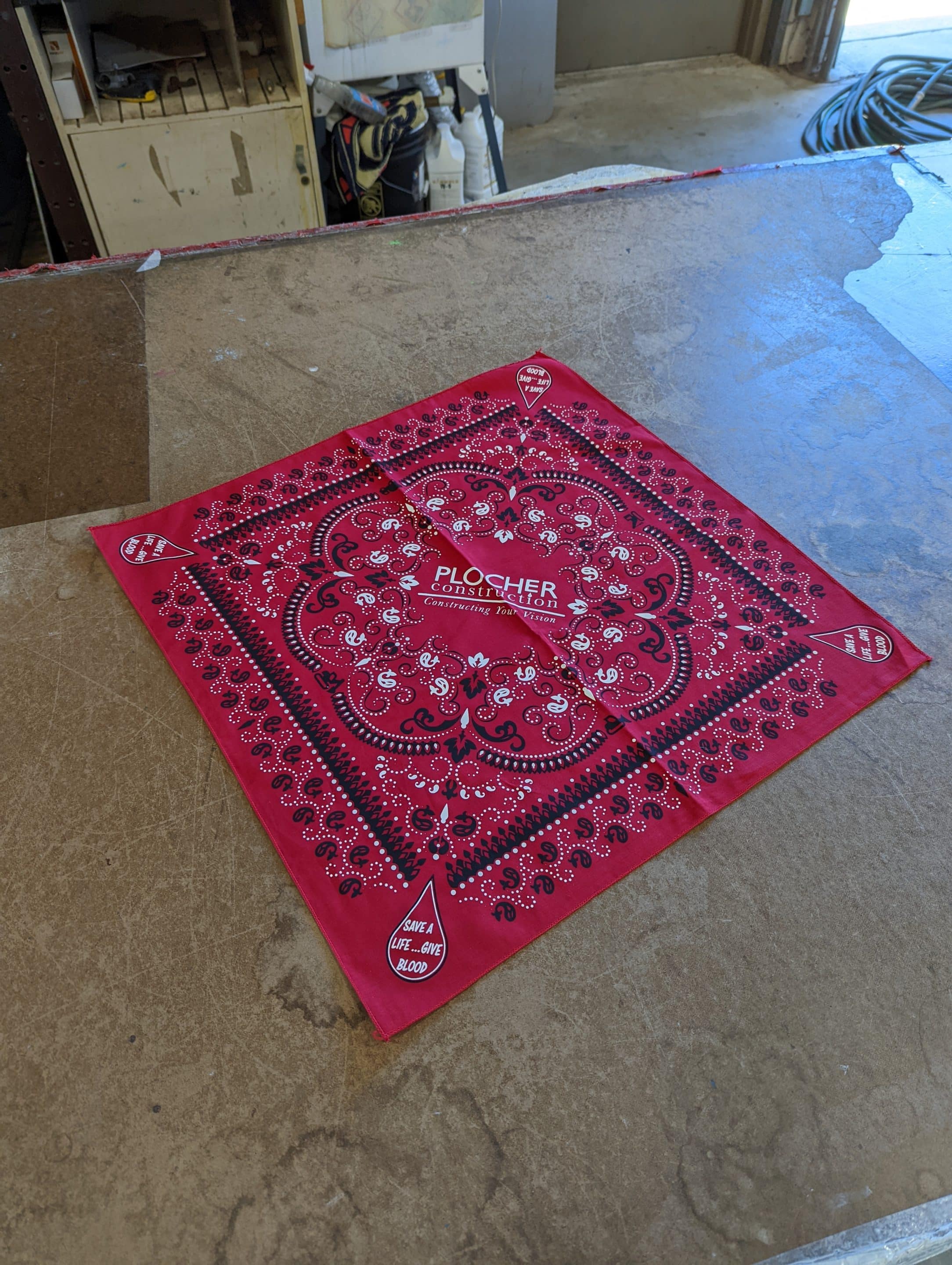 Bandana custom printing bandanasonline